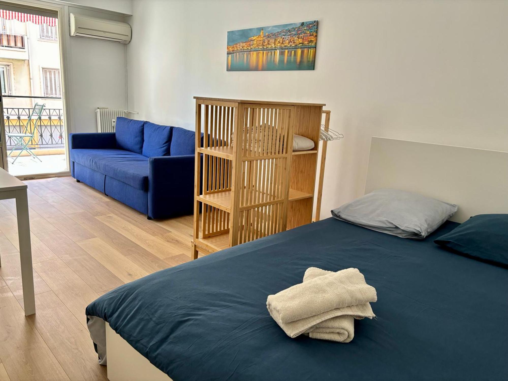 Studio 2 Etoiles A Menton Pour 4 Personnes Extérieur photo